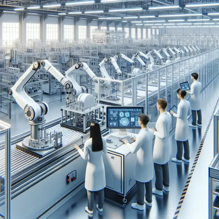 Visual representation of "automatism" - Automatic operation or control of machinery or processes.