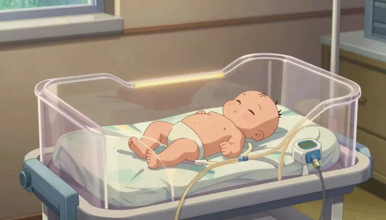 Visual representation of "incubator" - A machine that provides a safe, warm place for eggs to hatch or for premature babies to grow.