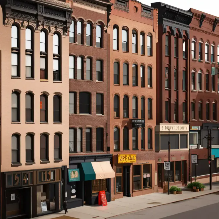 Visual representation of "block" - A part of town enclosed by streets.