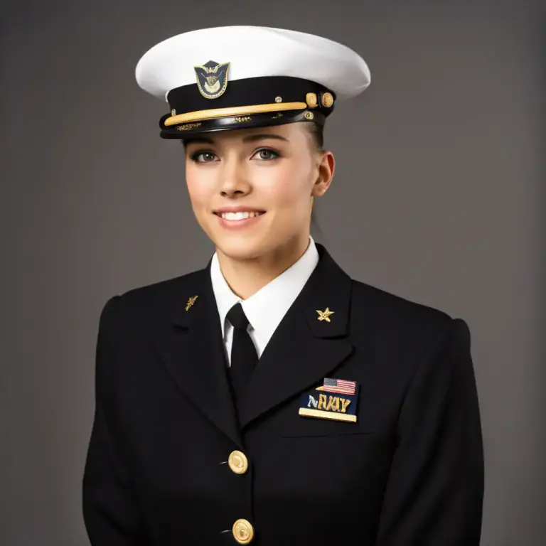 Visual representation of "ensign" - A junior rank in some naval services, especially in the United States Navy.