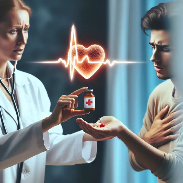 Visual representation of "nitroglycerine" - A medicine used to ease pain in heart diseases