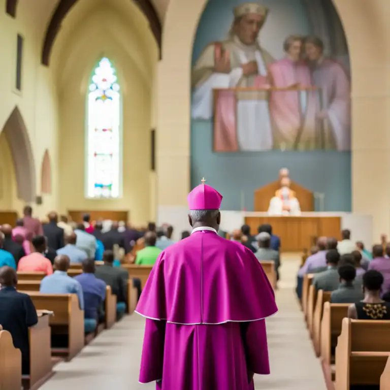 Visual representation of "parochialism" - In religion, it refers to prioritizing local church affairs over the larger organization