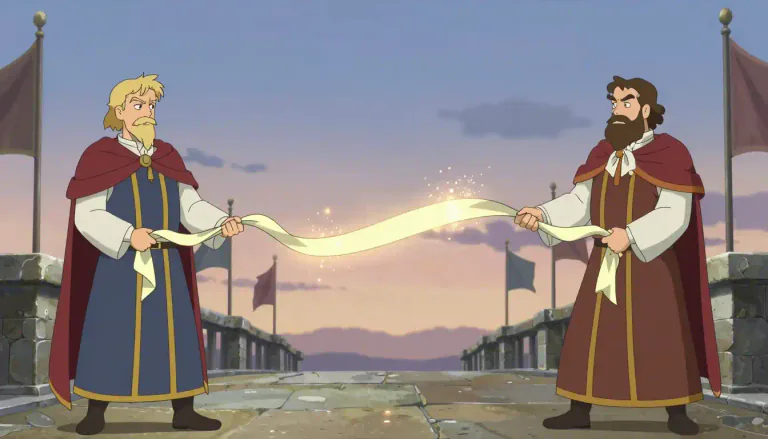 Visual representation of "severance" - The act of ending a connection or relationship