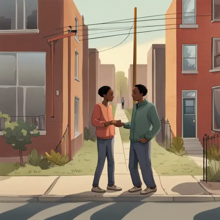 Visual representation of "homie" - An individual from one's neighborhood
