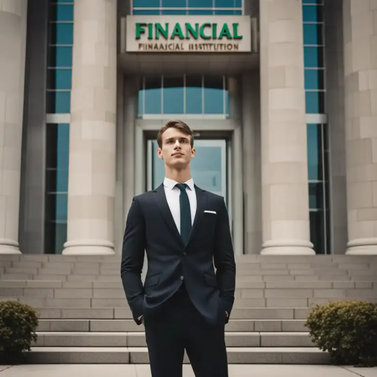 Visual representation of "financial" - Relating to the finance industry