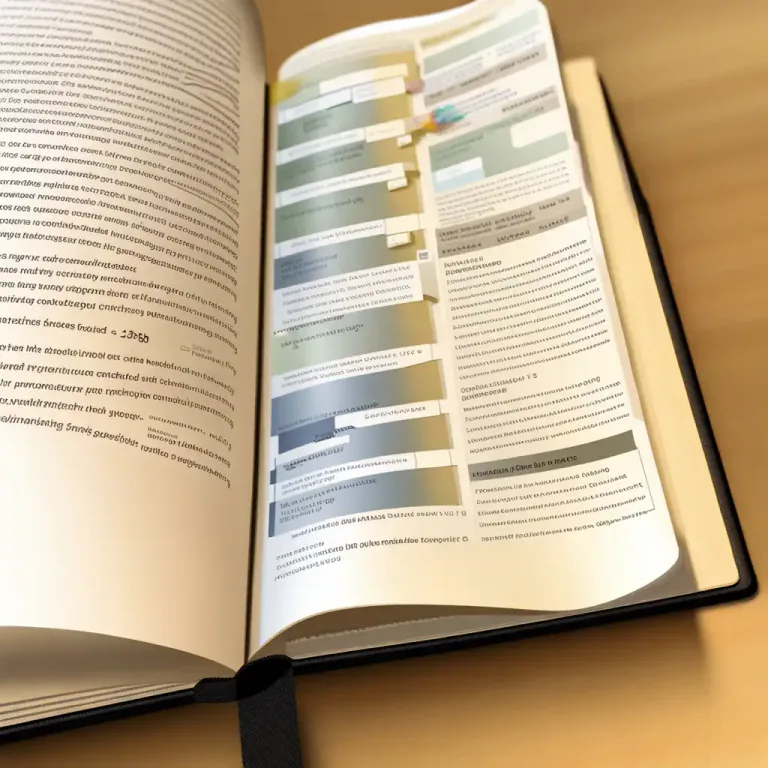 Visual representation of "topic" - A section or part of a piece of writing