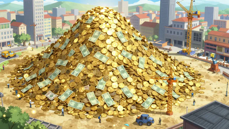 Visual representation of "crore" - A number in the Indian numbering system equal to ten million (10,000,000).
