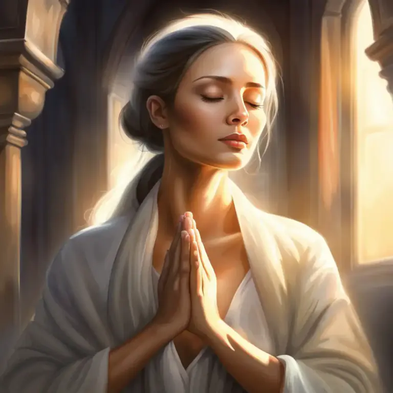 Visual representation of "purification" - The act of being morally or spiritually clean