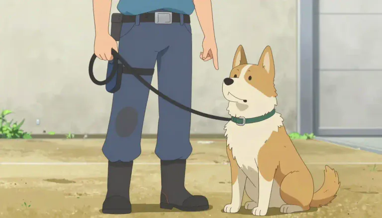 Visual representation of "handler" - A person who manages, controls or trains a person or animal.