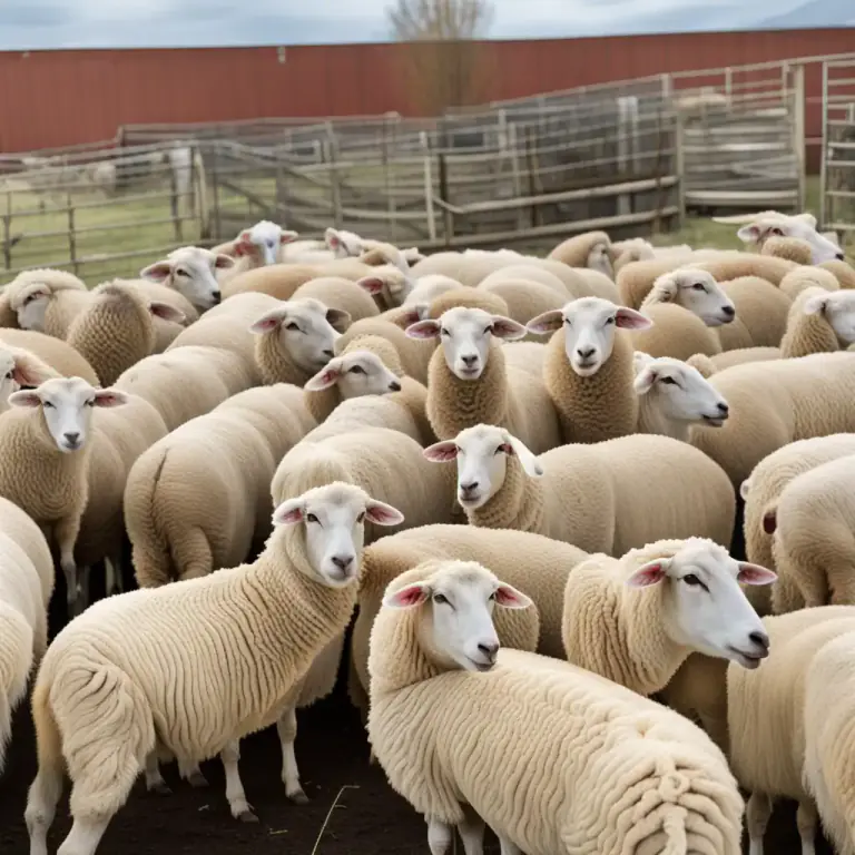 Visual representation of "blackleg" - A disease in sheep caused by infection with the bacteria 'Clostridium chauvoei'.