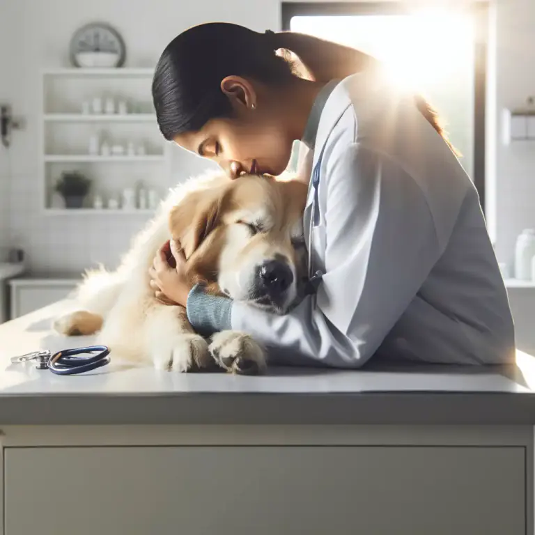 Visual representation of "humane" - Making less pain or trouble for people or animals, especially when they are ill or dying.