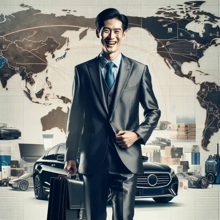 Visual representation of "representative" - A person who works for a company and travels around a region selling the company's products.