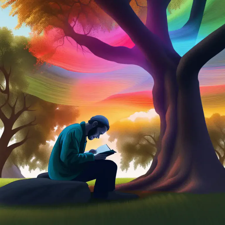 Visual representation of "lyrical" - Relating to a type of poetry that expresses the poet's feelings and thoughts