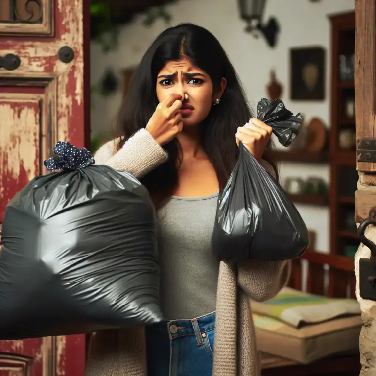 Visual representation of "stinker" - Something or someone that has a strong, unpleasant smell