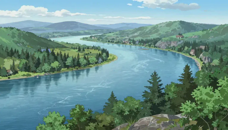 Visual representation of "laurentian" - Relating to the region around the St. Lawrence River in North America.