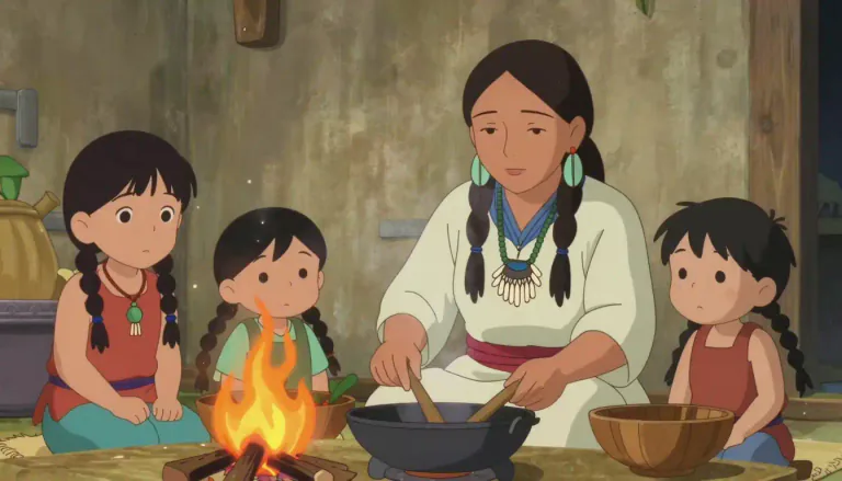 Visual representation of "squaw" - A term used to refer to North American Indian woman or wife.