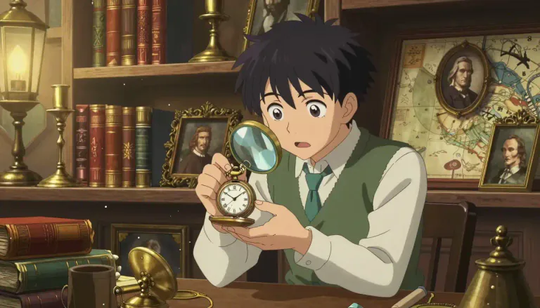 Visual representation of "antiquarian" - A person who collects, studies, or sells valuable old things.