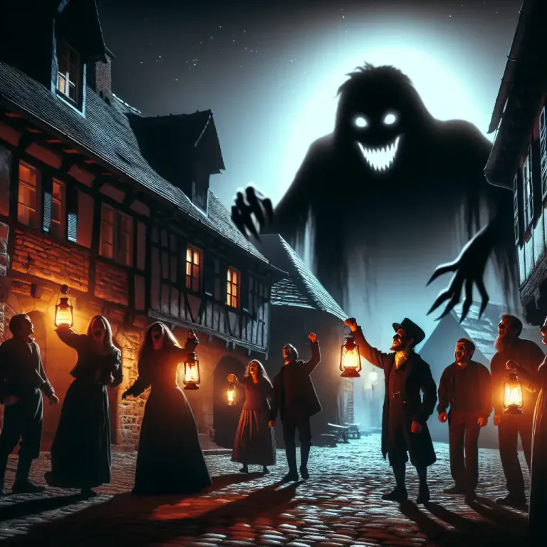 Visual representation of "monstrosity" - An act or instance of great wickedness or evil.