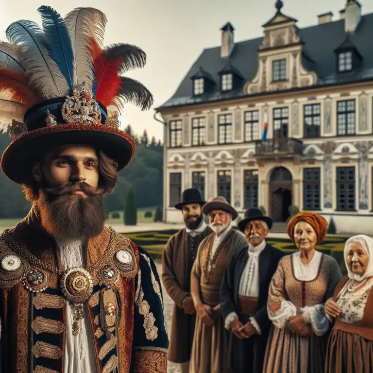 Visual representation of "barony" - A specific Polish honorific title equivalent to a baron in other countries