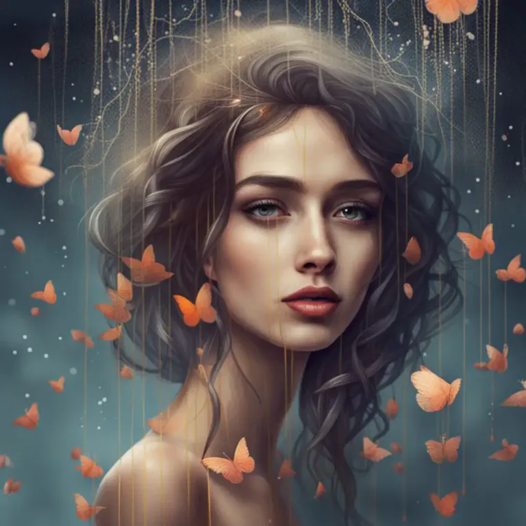 Visual representation of "cloying" - Creating an excess of unwanted feelings or emotions, especially sympathy or sentiment.