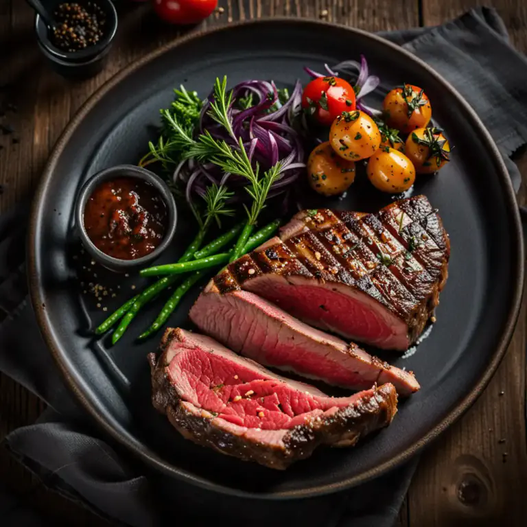 Visual representation of "rump" - A cut of beef or veal from the fleshy hindquarters of the animal near the tail