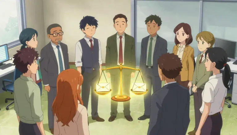 Visual representation of "equity" - fairness or justice in the way people are treated