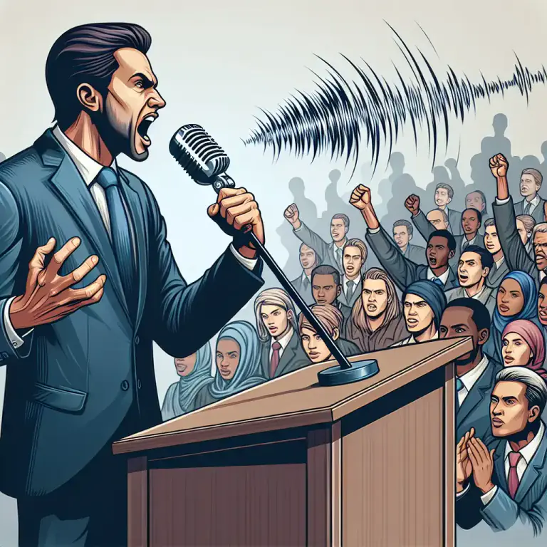 Visual representation of "wallop" - A good deal of impact or impression