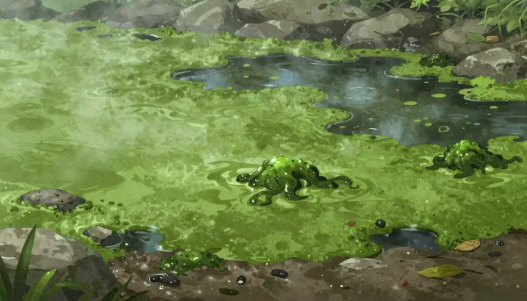 Visual representation of "scummy" - Not clean, dirty