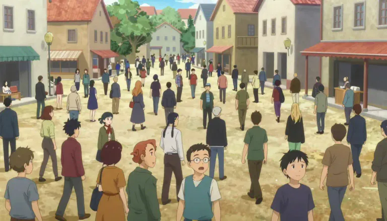 Visual representation of "multitude" - A very large number of things or people