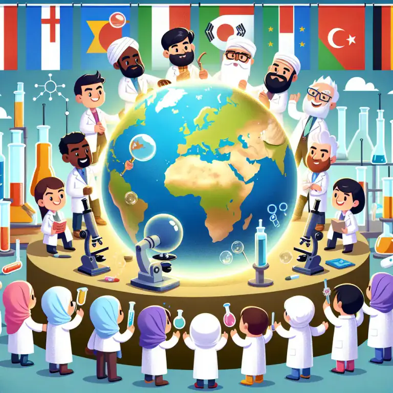 Visual representation of "transnational" - Involving people or companies from different countries working together for a common goal.