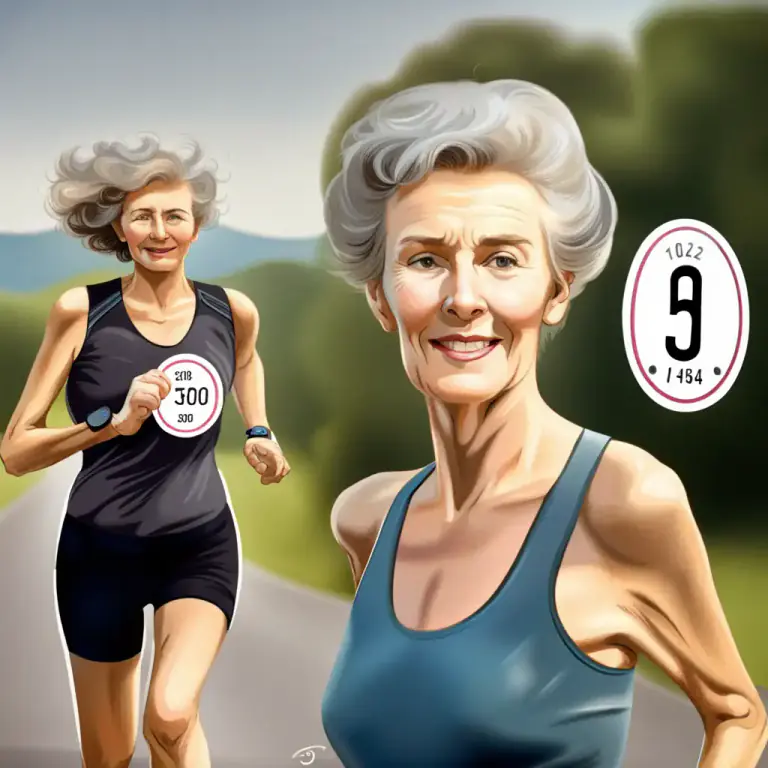 Visual representation of "in your fifties" - Being between the age of 50 and 59.