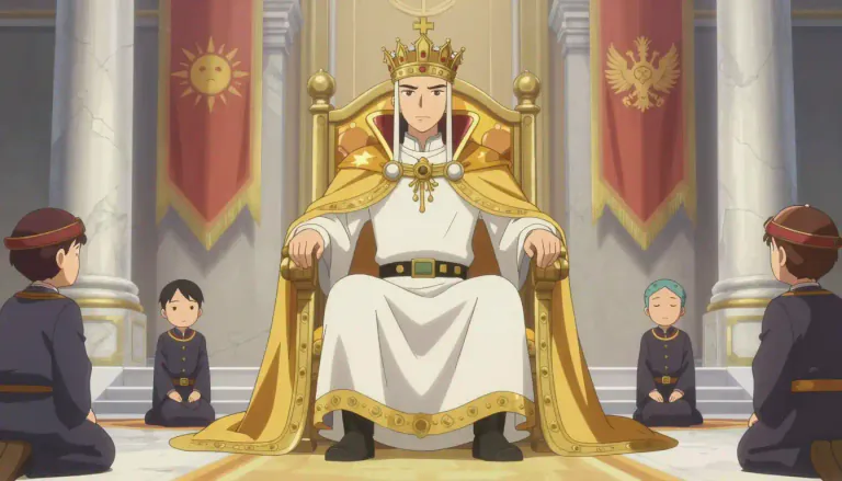 Visual representation of "imperial" - Relating to an empire or an emperor