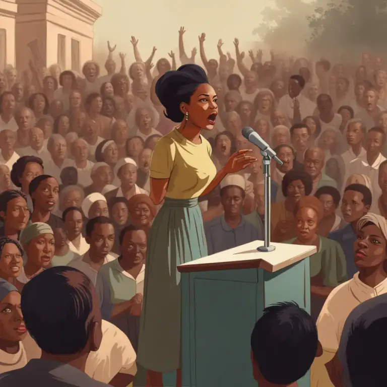 Visual representation of "champion" - To support, defend, or fight for a person, cause, or idea