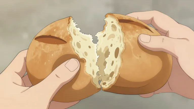 Visual representation of "hunk" - a large piece of something, without any definite shape