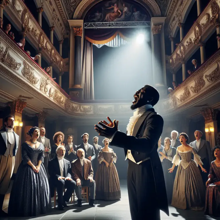 Visual representation of "parlando" - Describes a style of music that is spoken or performed like speech