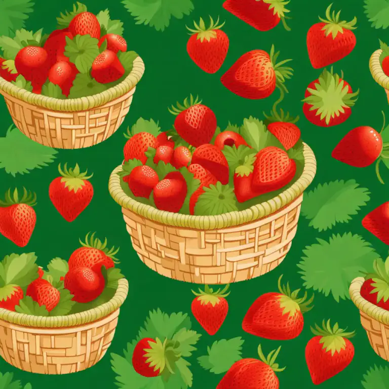 Visual representation of "frail" - A type of basket, usually made of rushes, for holding fruit or other things