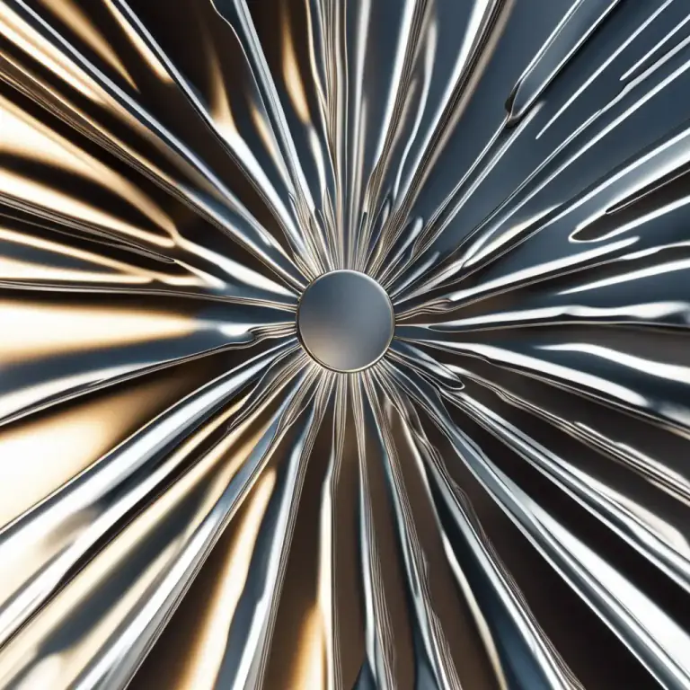 Visual representation of "glance on" - To reflect light off a surface in a brief, quick way