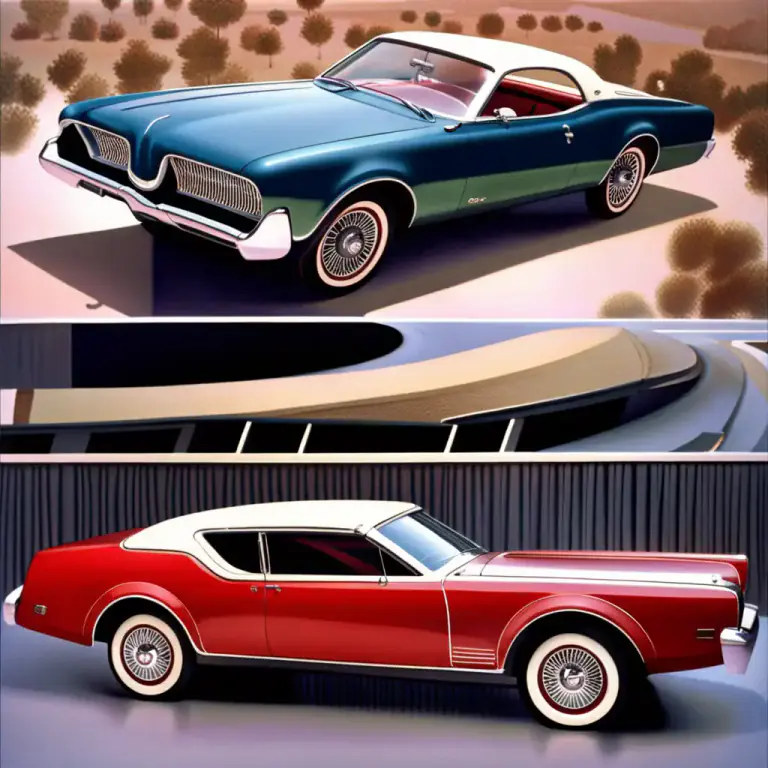 Visual representation of "mercury" - A brand of automobile that was produced by the Ford Motor Company.