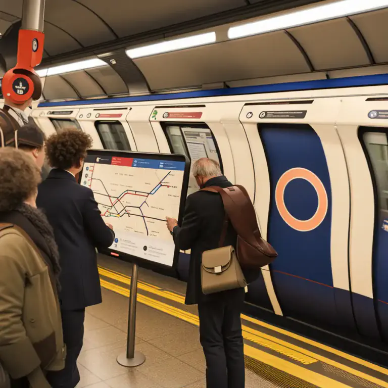 Visual representation of "underground" - The subway system in some cities