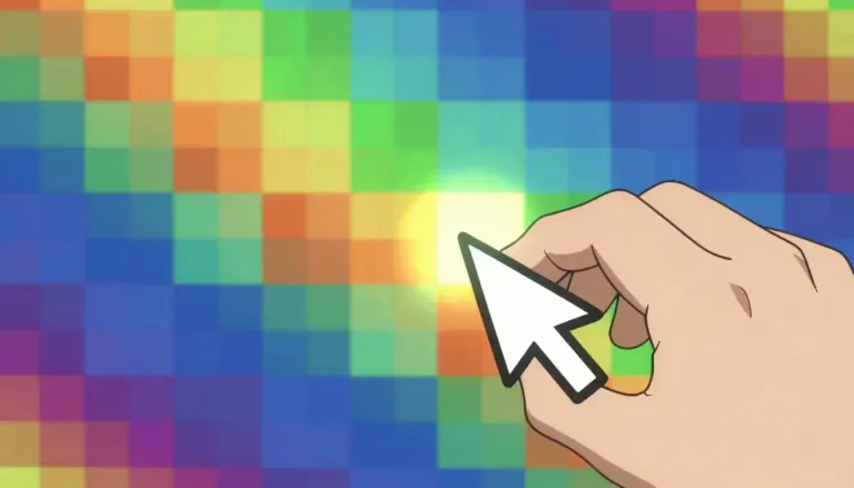 Visual representation of "bitmap" - A bitmap is a type of digital image made up of an array of individual pixels, where each pixel is assigned a specific color.