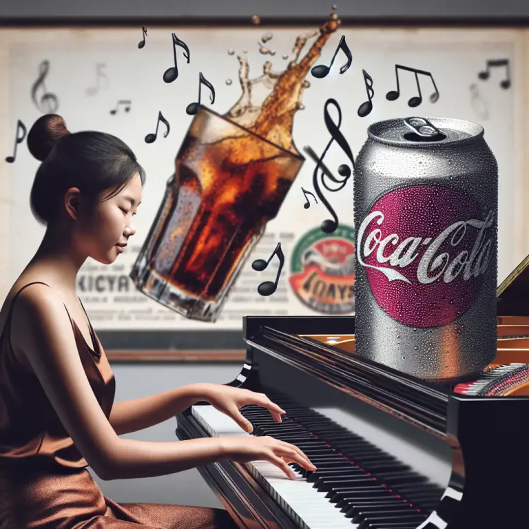 Visual representation of "jingle" - To write a short song for a company to use in advertisements.