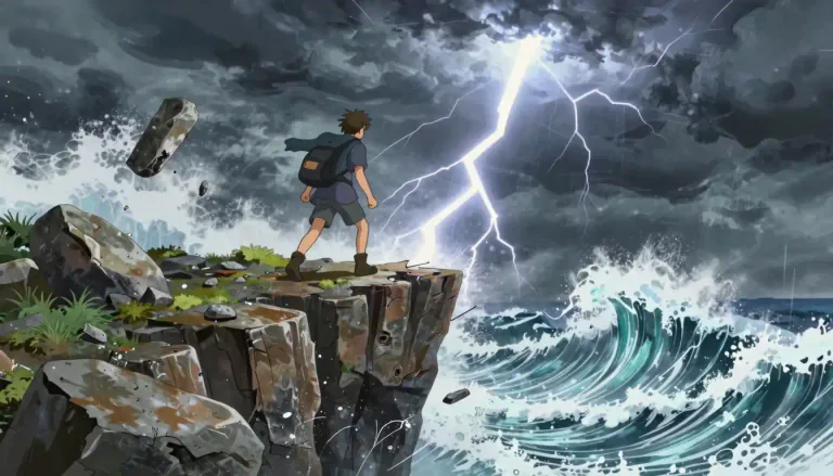 Visual representation of "extreme" - Very strong or severe in a negative way, such as weather, situation, or condition.