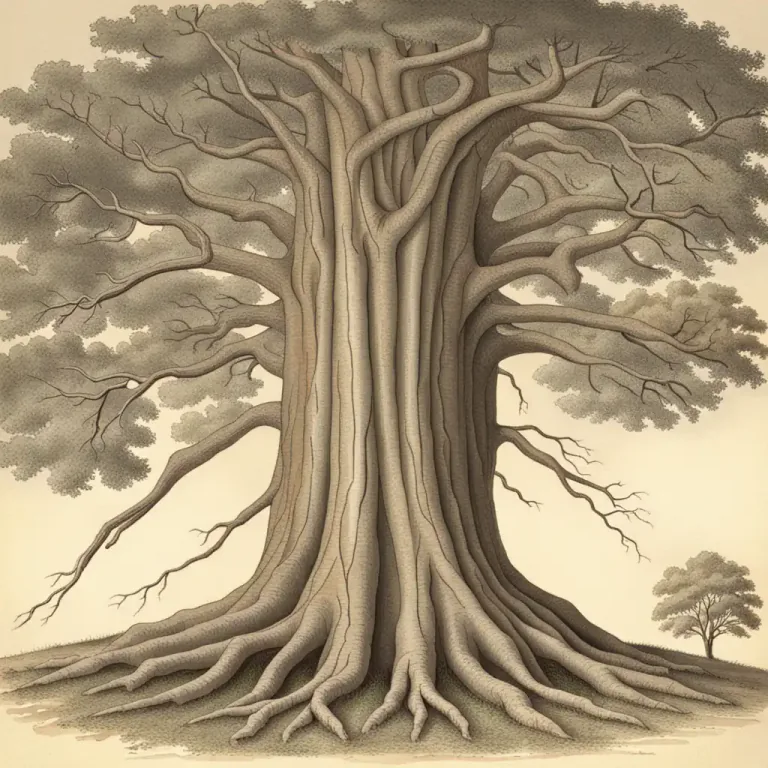 Visual representation of "ramification" - A branch or offshoot from a main stem, like a plant or nerve system.