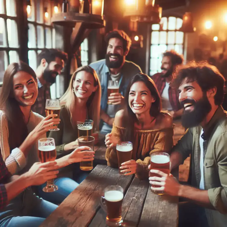 Visual representation of "hobnob" - To get together in a casual manner, often at social events.
