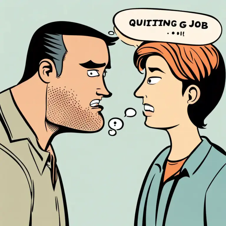 Visual representation of "talk out" - To persuade someone not to do something