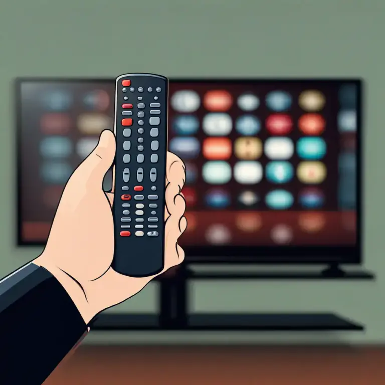 Visual representation of "remote" - A device that controls an apparatus or machine from a distance