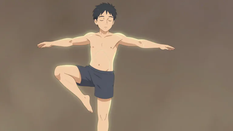Visual representation of "proprioceptive" - Relating to the awareness of the position and movement of the body.