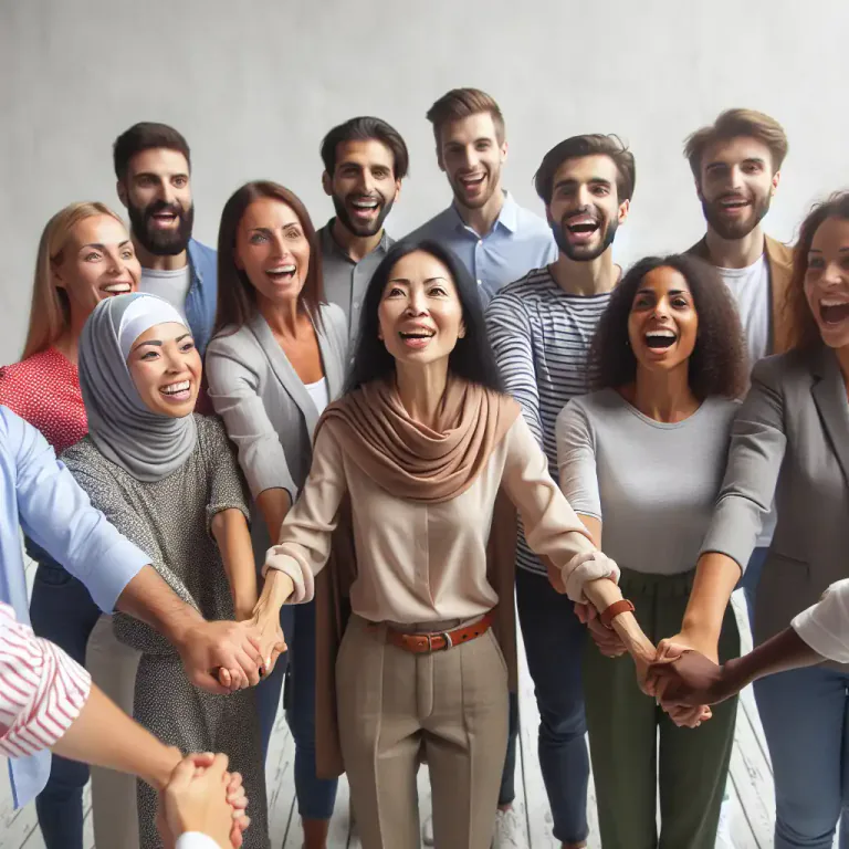 Visual representation of "organizer" - A person who unites people for a collective cause, often in politics or activism.