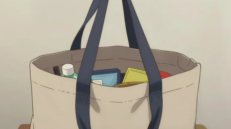 Visual representation of "tote" - A large bag used for carrying things.