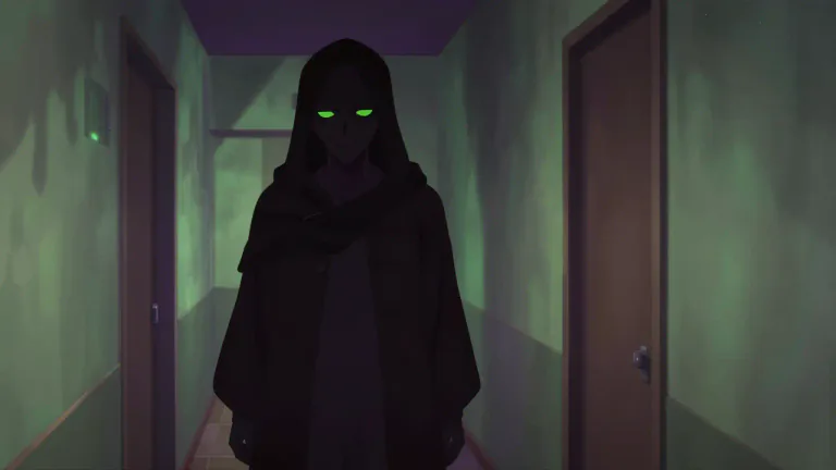Visual representation of "sinister" - Something that looks or seems evil or harmful